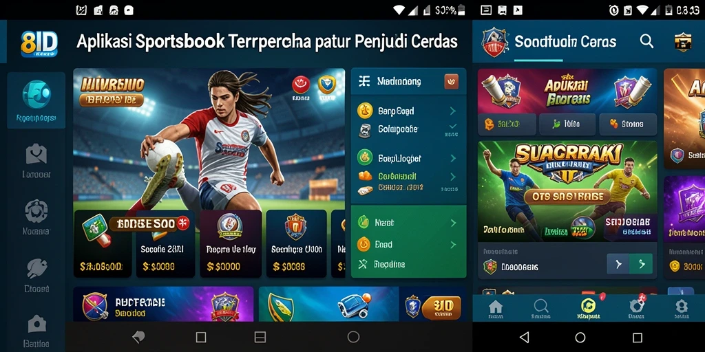 Screenshot gameplay 8ID menunjukkan taruhan olahraga yang dinamis dan interaktif.