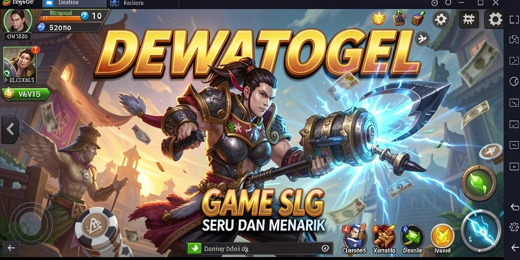 Screenshot menampilkan gameplay seru DEWATOGEL dengan grafis yang menarik.