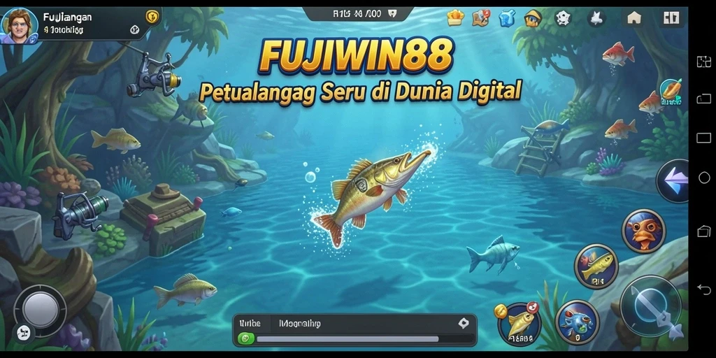 Tangkapan ikan yang menakjubkan dalam permainan FUJIWIN88.