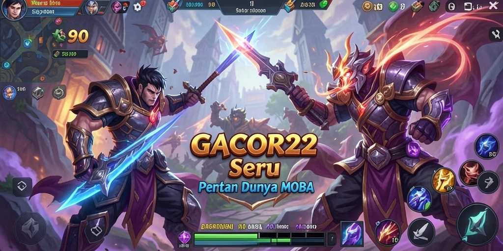 Gameplay GACOR22 yang menegangkan dan penuh strategi.