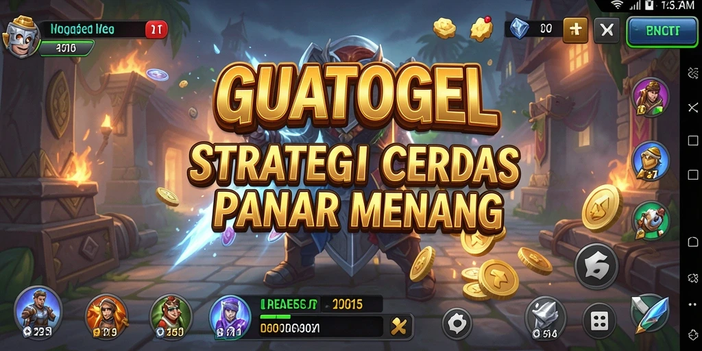 Tampilan menarik dari gameplay GUATOGEL yang menantang.