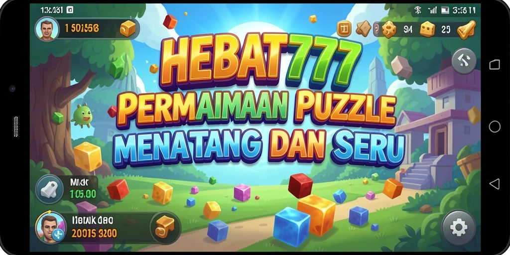 Tampilan gameplay seru HEBAT777 yang penuh teka-teki.