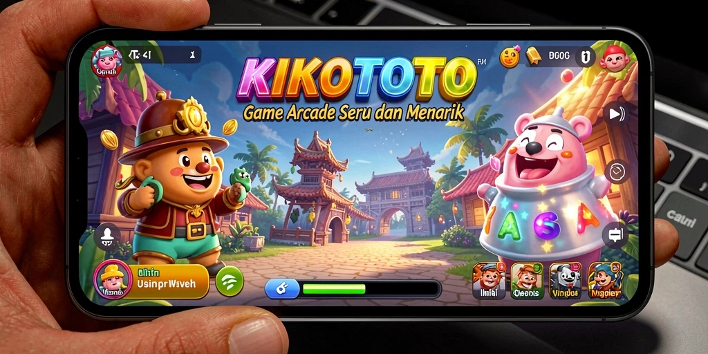 Screenshot gameplay KIKOTOTO menampilkan aksi seru dan tantangan yang harus dihadapi.