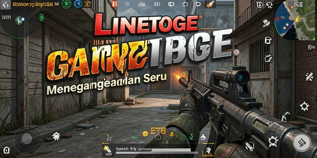 Tampilan aksi seru dalam gameplay <strong>LINETOGEL</strong> yang mendebarkan.