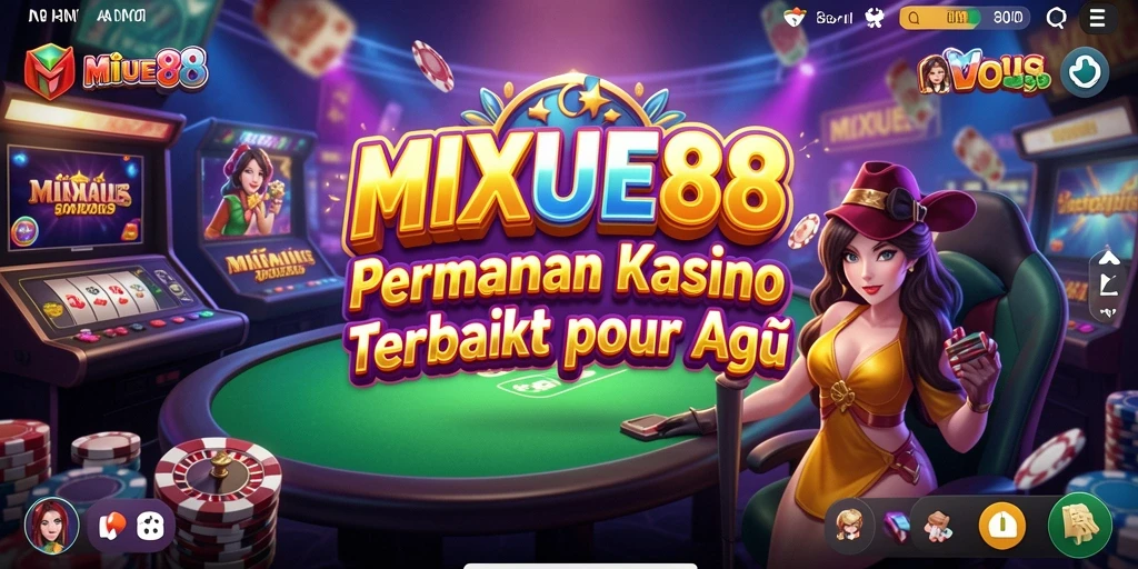 Screenshot MIXUE88 menampilkan gameplay Kasino yang mendebarkan.