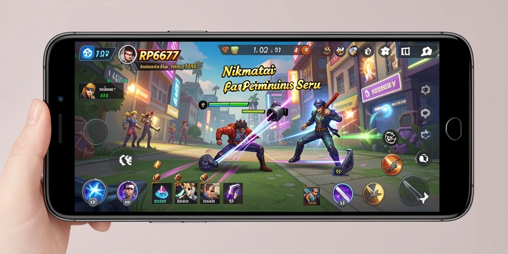 Screenshot RP6677 menampilkan gameplay yang interaktif dan menyenangkan.