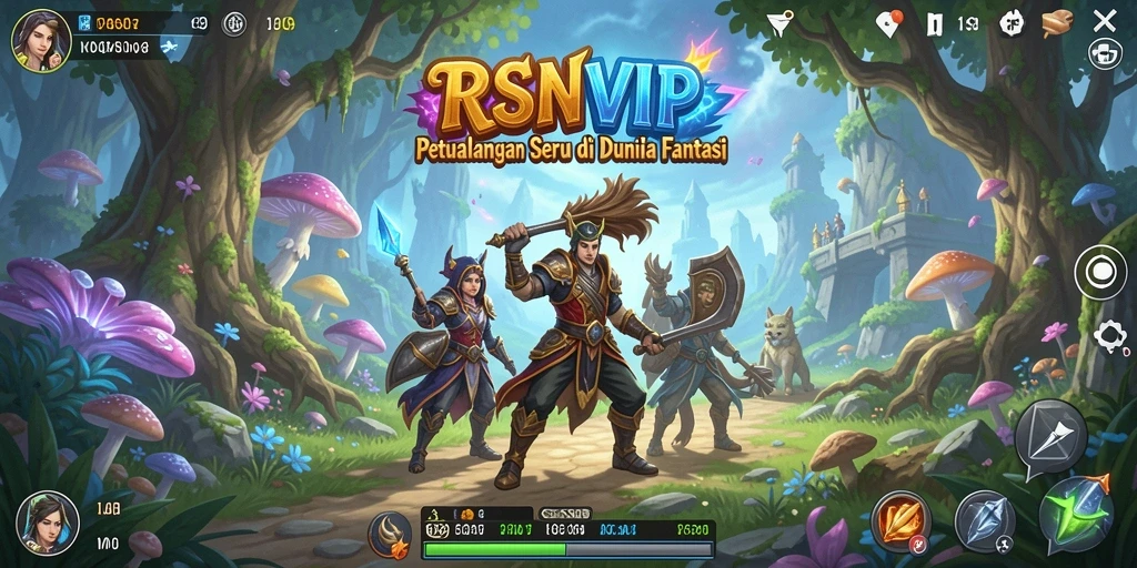 Tampilan menarik dari gameplay RSNVIP yang penuh petualangan.