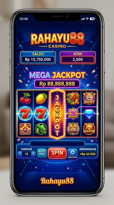 Pengguna menjelajahi ragam aplikasi yang tersedia di rahayu88.